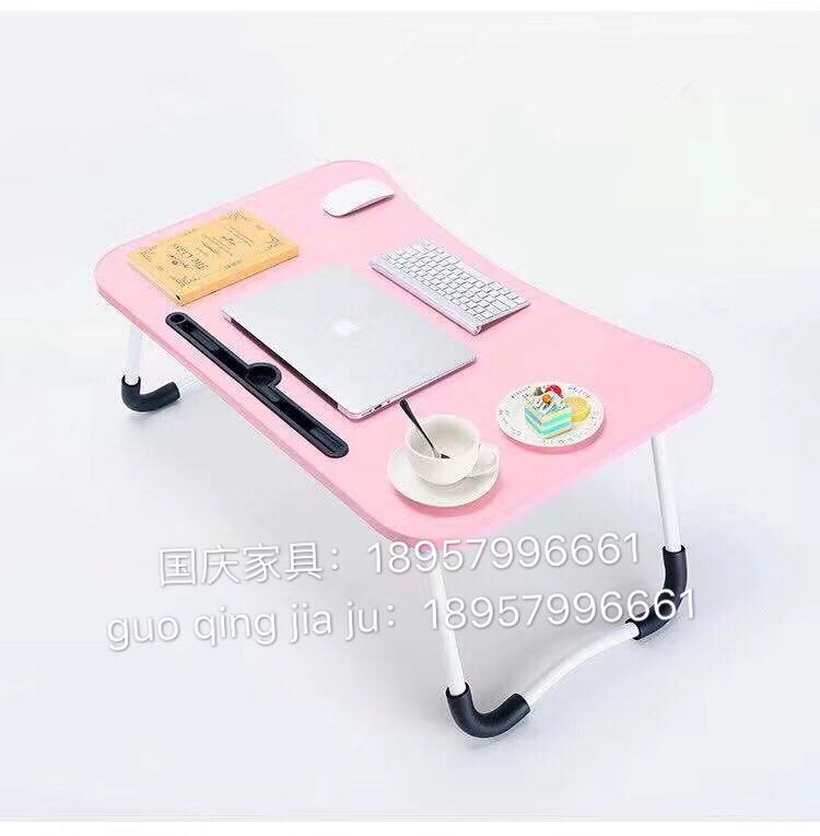 学生折叠会议桌床上小桌子塑料桌椅便携可折叠家用办公两用床上桌学生床上小桌子详情8