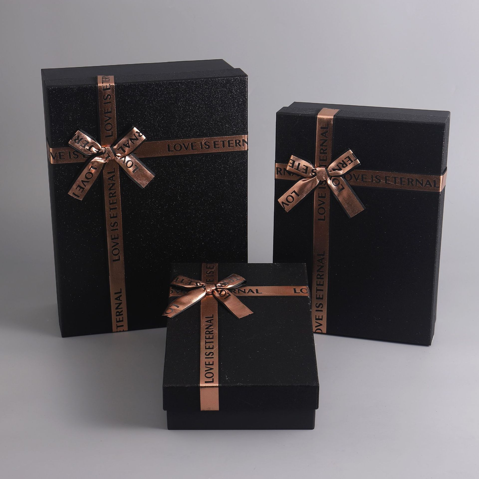 Large golden onion gift box, exquisite birthday present box, cross knot ribbon bow packaging box, whole piece wholesale pic 1