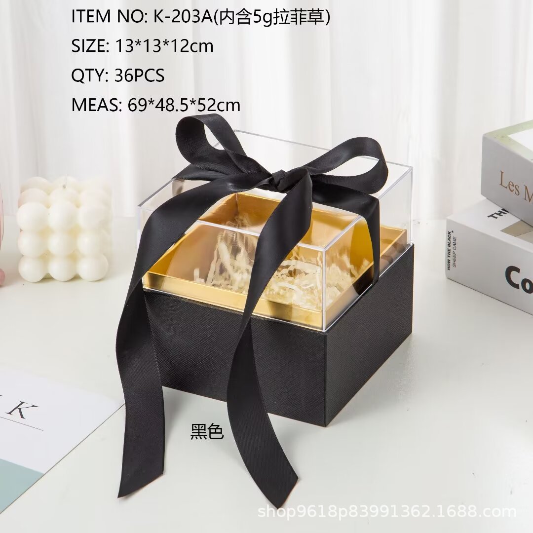 Square acrylic gift boxes, wedding candies, souvenirs, gifts, return gifts, whole piece wholesale gifts pic 10