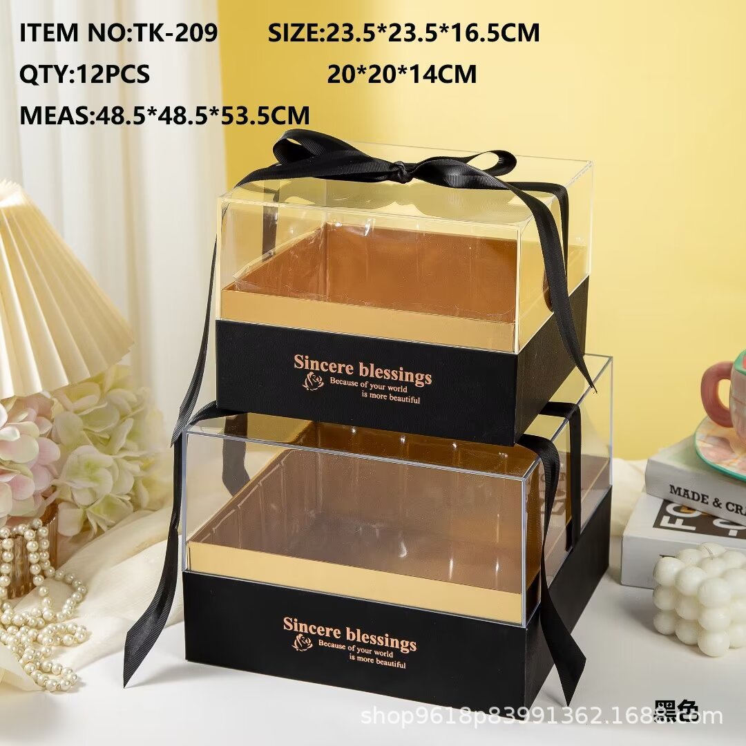 Square acrylic gift boxes, wedding candies, souvenirs, gifts, return gifts, whole piece wholesale gifts pic 10