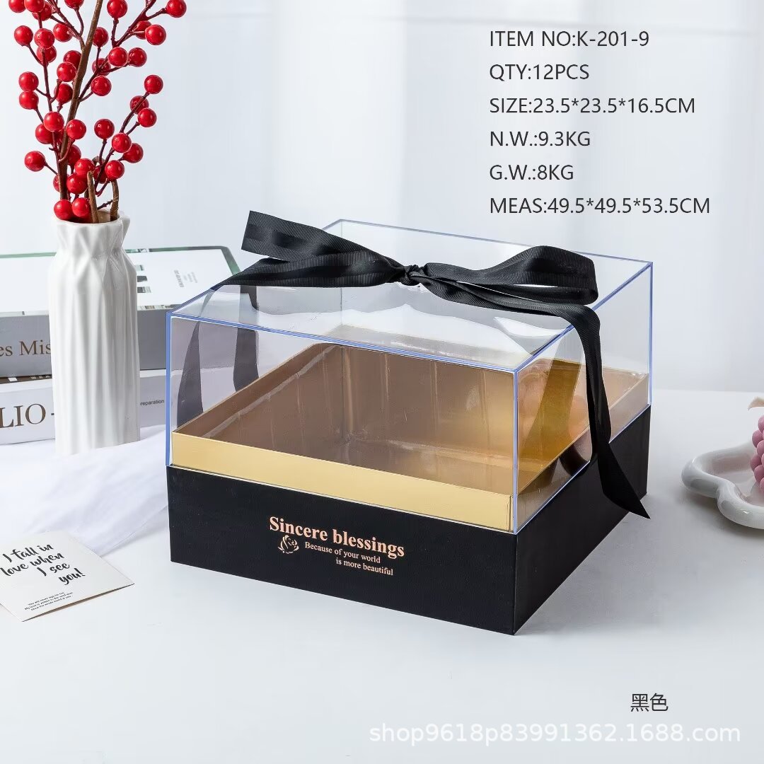 Square acrylic gift boxes, wedding candies, souvenirs, gifts, return gifts, whole piece wholesale gifts pic 10