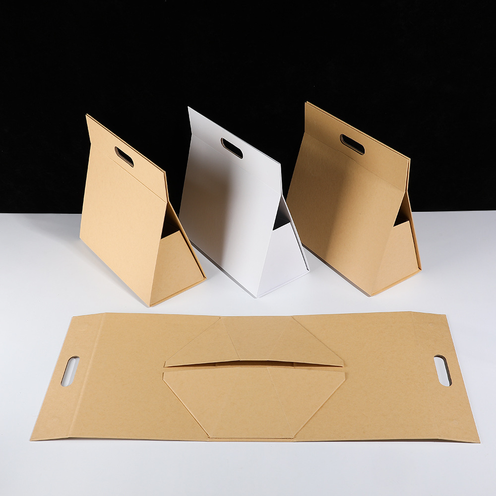 折叠一片式包装盒简约磁铁礼品盒伴手礼品手提盒节日礼物盒详情5