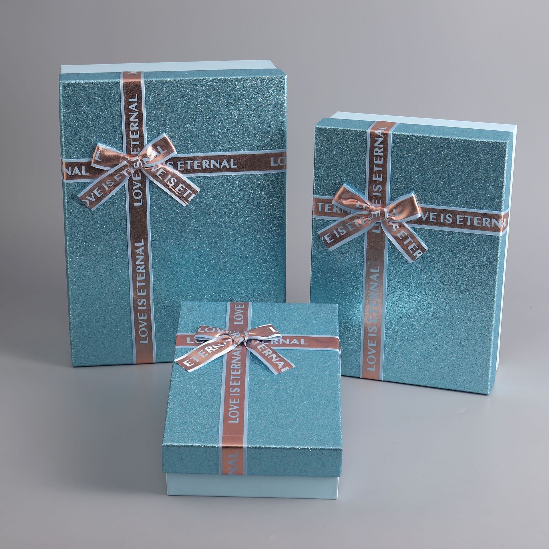 Large golden onion gift box, exquisite birthday present box, cross knot ribbon bow packaging box, whole piece wholesale pic 7