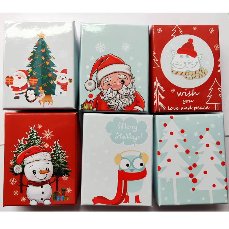 Customized 12*16CM Korean-style bow gift box, top and bottom cover accessories, headwear box, embossed and pasted packaging box pic 11