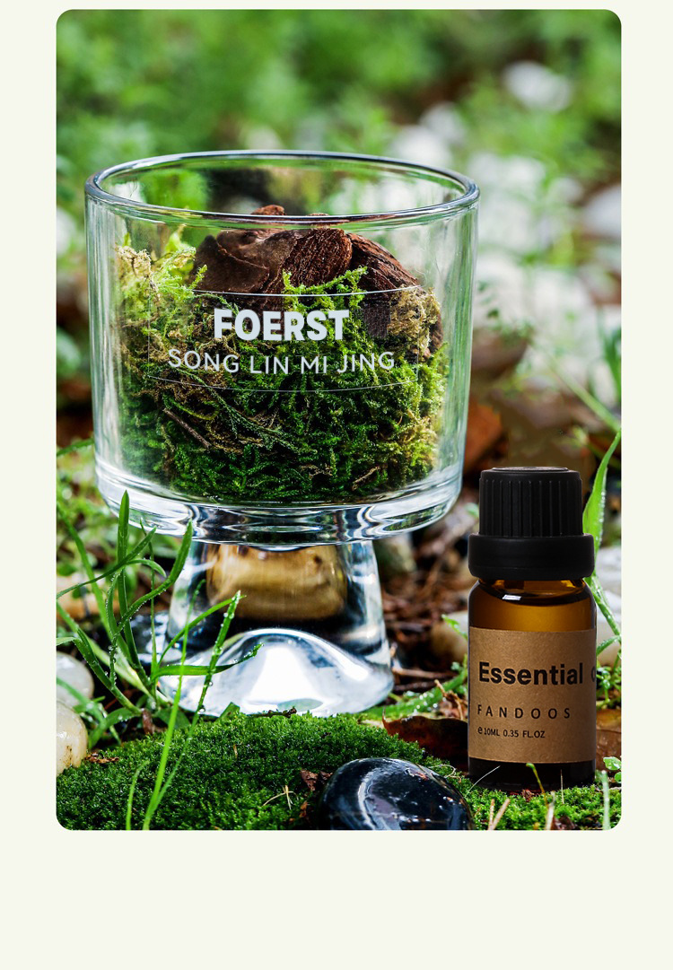 松林秘境松木青苔扩香杯森系无火香薰扩香摆件家用持久清香伴手礼详情8