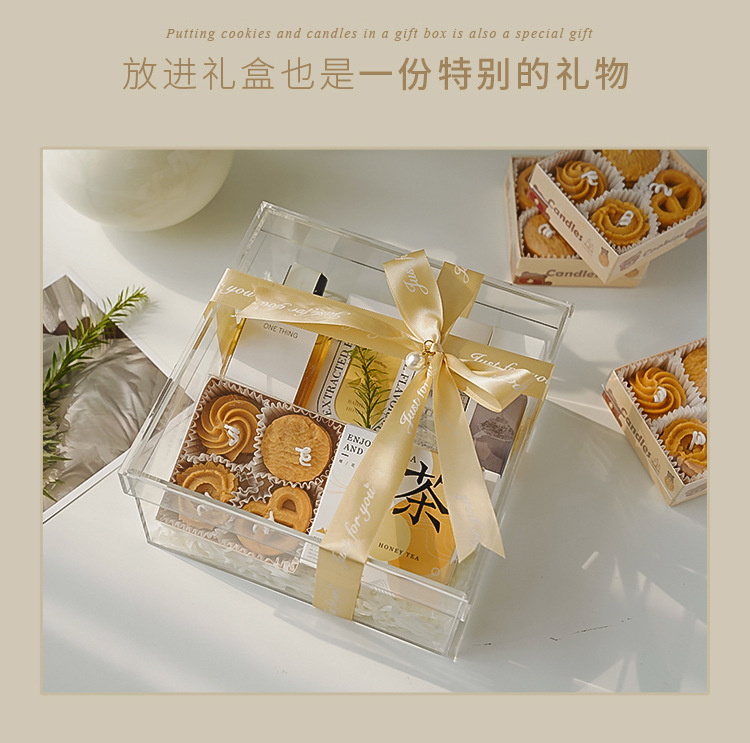 曲奇饼干香薰蜡烛定制伴手礼生日礼物手工造型香氛小礼品新年蜡烛详情17