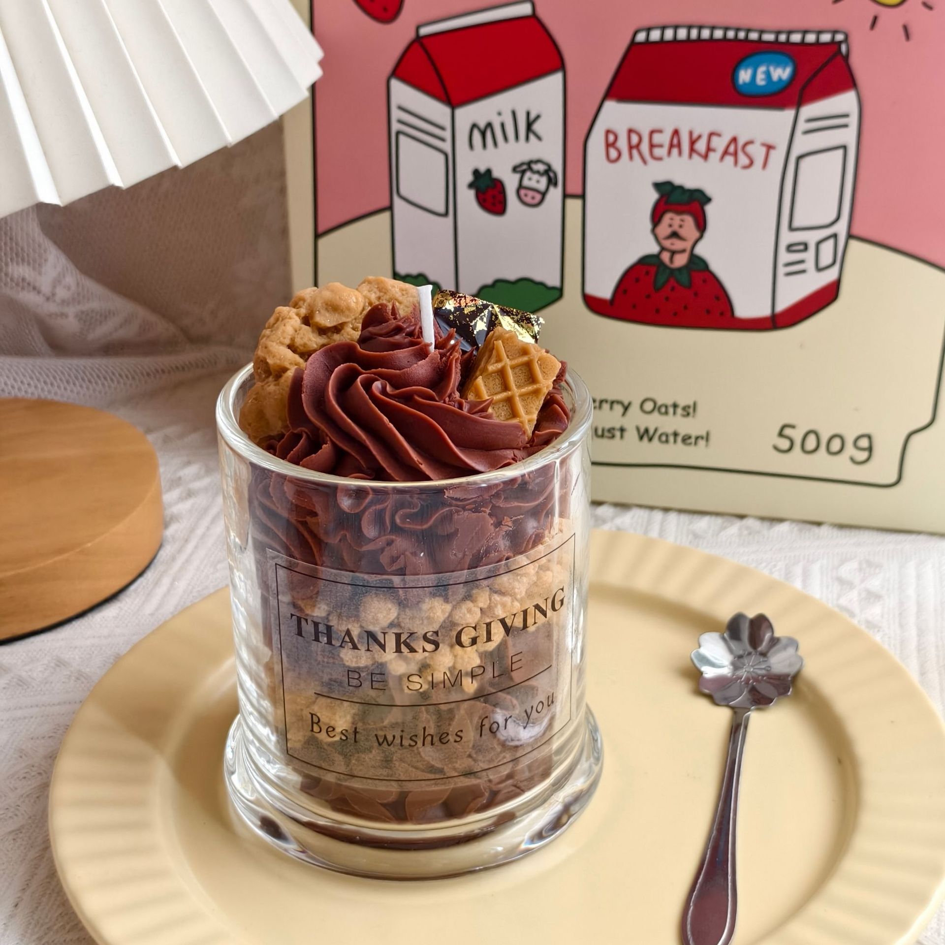 ins风甜品杯仿真蛋糕香薰蜡烛 大豆蜡伴手礼工字杯香氛跨境批发详情15