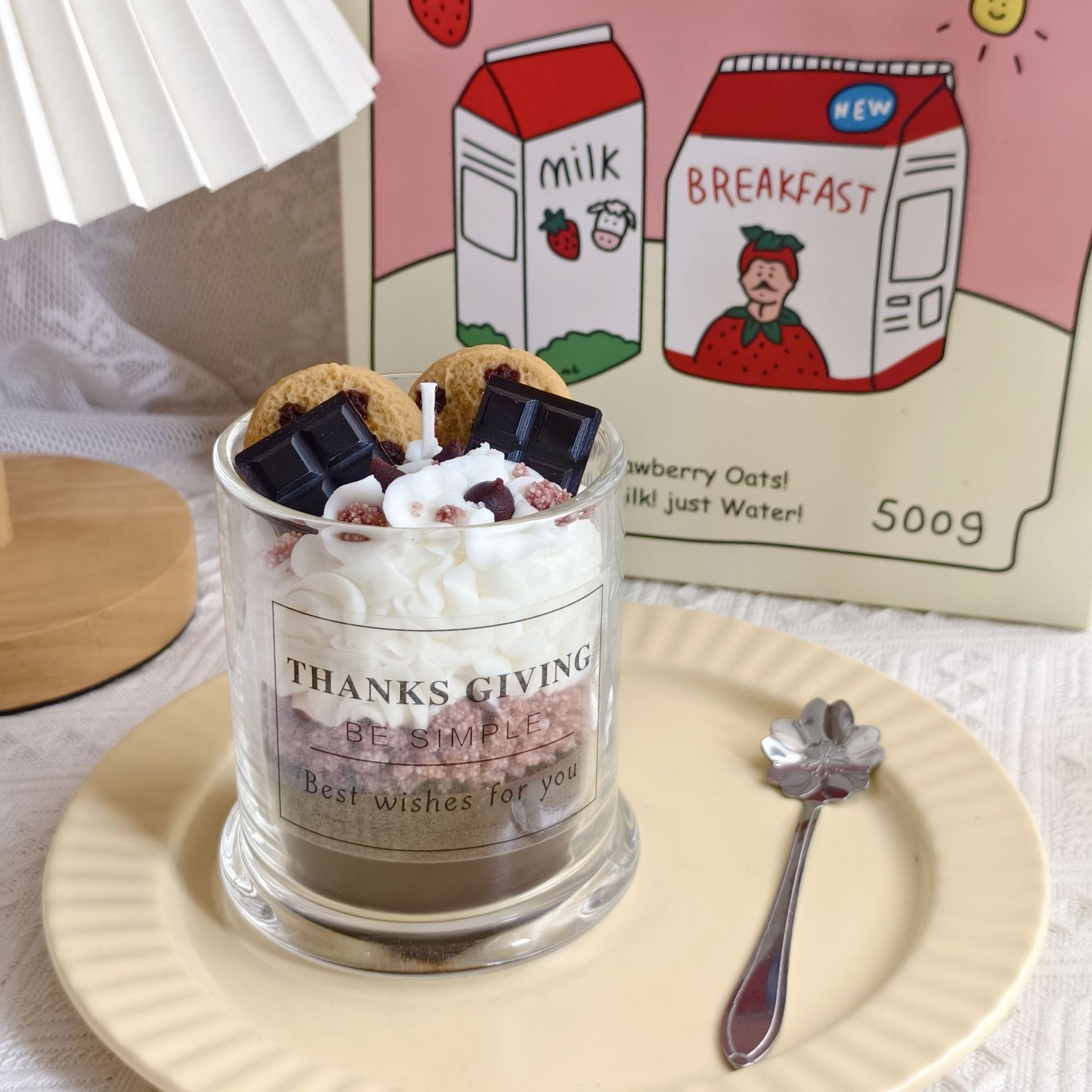 ins风甜品杯仿真蛋糕香薰蜡烛 大豆蜡伴手礼工字杯香氛跨境批发详情19
