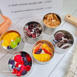 美式冰咖啡香薰蜡烛玻璃杯拿铁拍摄道具香氛摆件大豆蜡伴手礼物详情17