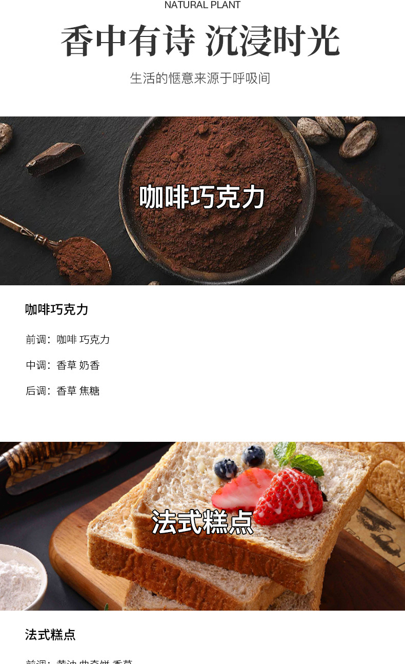 新款陶瓷杯北欧简约高级植物精油香氛大豆蜡伴手礼布置香薰蜡烛详情35