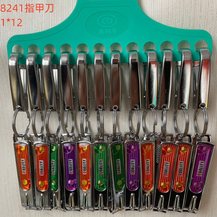 Wholesale medium-sized slanted nail clippers, No. 10 chrome color, cartoon nail clippers, nail nail clippers, cute girls pic 11