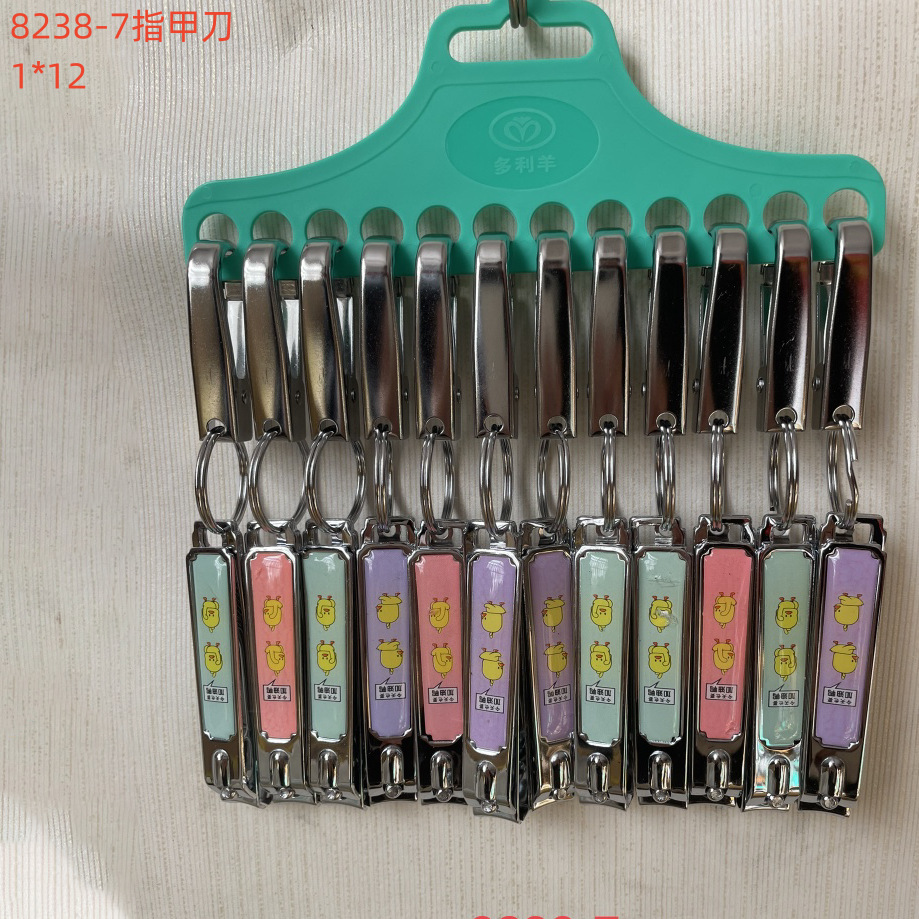 Wholesale medium-sized slanted nail clippers, No. 10 chrome color, cartoon nail clippers, nail nail clippers, cute girls pic 10