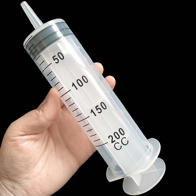 Syringe tube 60 100 150 200 250 500ml plastic flushing injector for feeding and dispensing pic 11