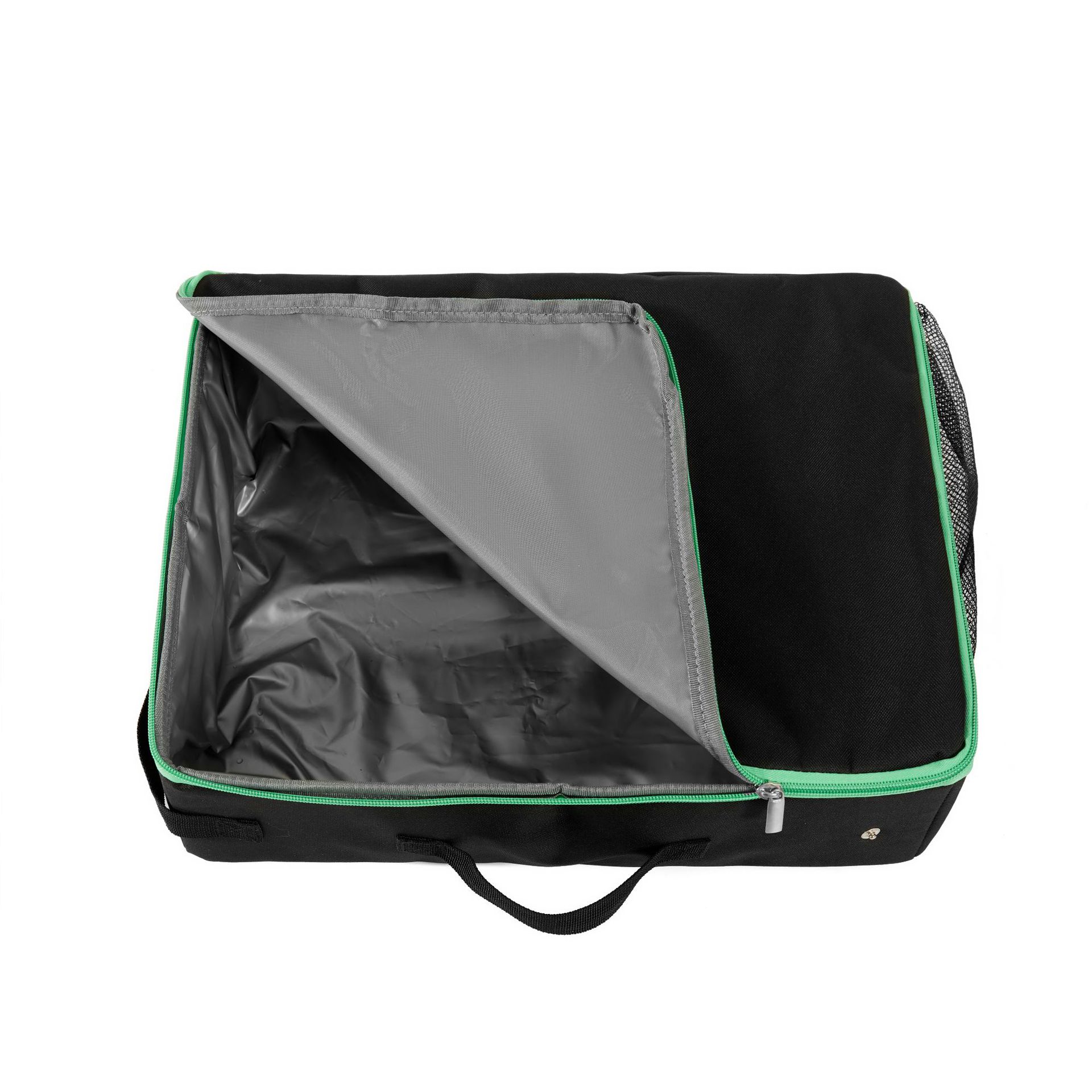 PETISFAM smart cat litter box with bag folding, large capacity deodorizing cat litter box, cat products pic 29