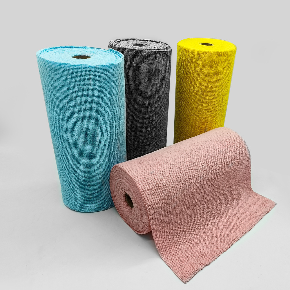 Tearable towels, ultrasonic heat-cutting edge, hand-torn towels, car wash and cleaning cloths in rolls, tearable and rolled cleaning cloths pic 15