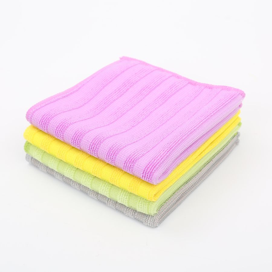 Yilusi Factory Direct sales of Kontel Five Plus Five Jacquard Superfine Fiber Large Pearl Towel Cloth/Dishcloths pic 4