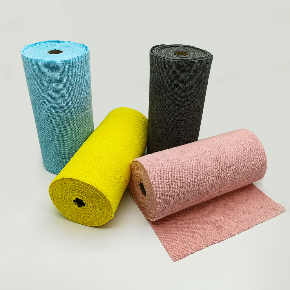 Tearable towels, ultrasonic heat-cutting edge, hand-torn towels, car wash and cleaning cloths in rolls, tearable and rolled cleaning cloths pic 18