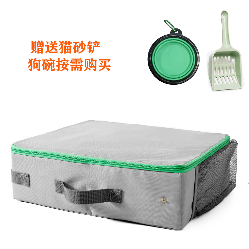 PETISFAM smart cat litter box with bag folding, large capacity deodorizing cat litter box, cat products pic 20