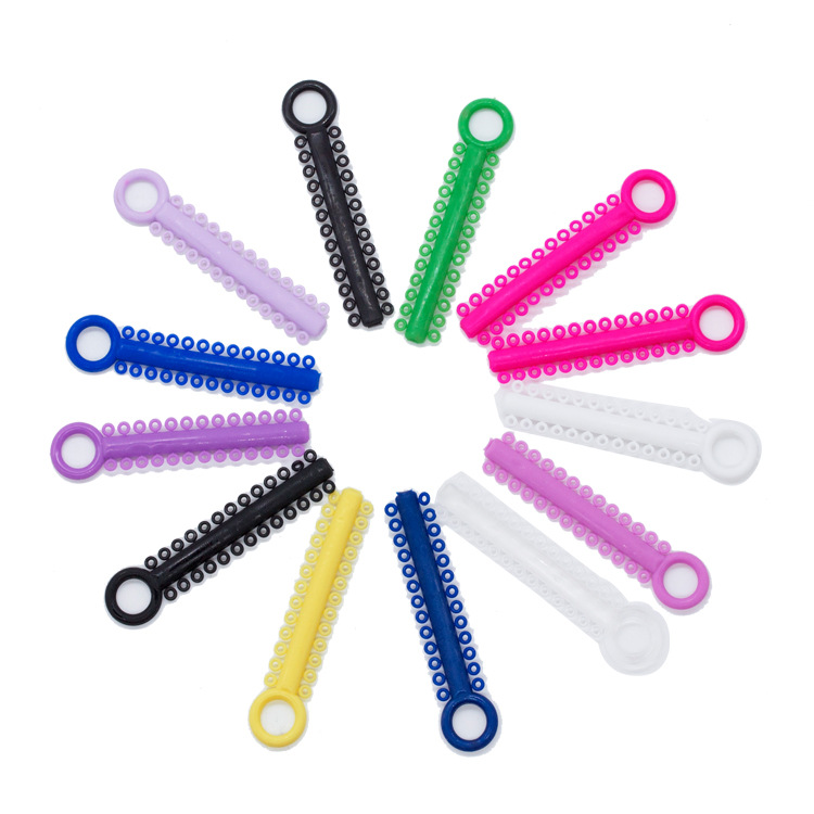 Disposable dental orthodontic consumables, oral ligation rings, colored ligation rings, orthodontic materials for the oral department pic 5