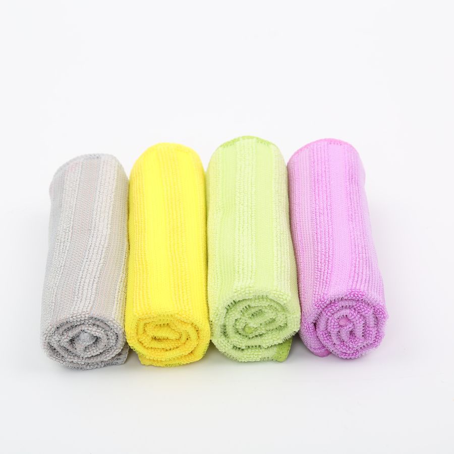 Yilusi Factory Direct sales of Kontel Five Plus Five Jacquard Superfine Fiber Large Pearl Towel Cloth/Dishcloths pic 7