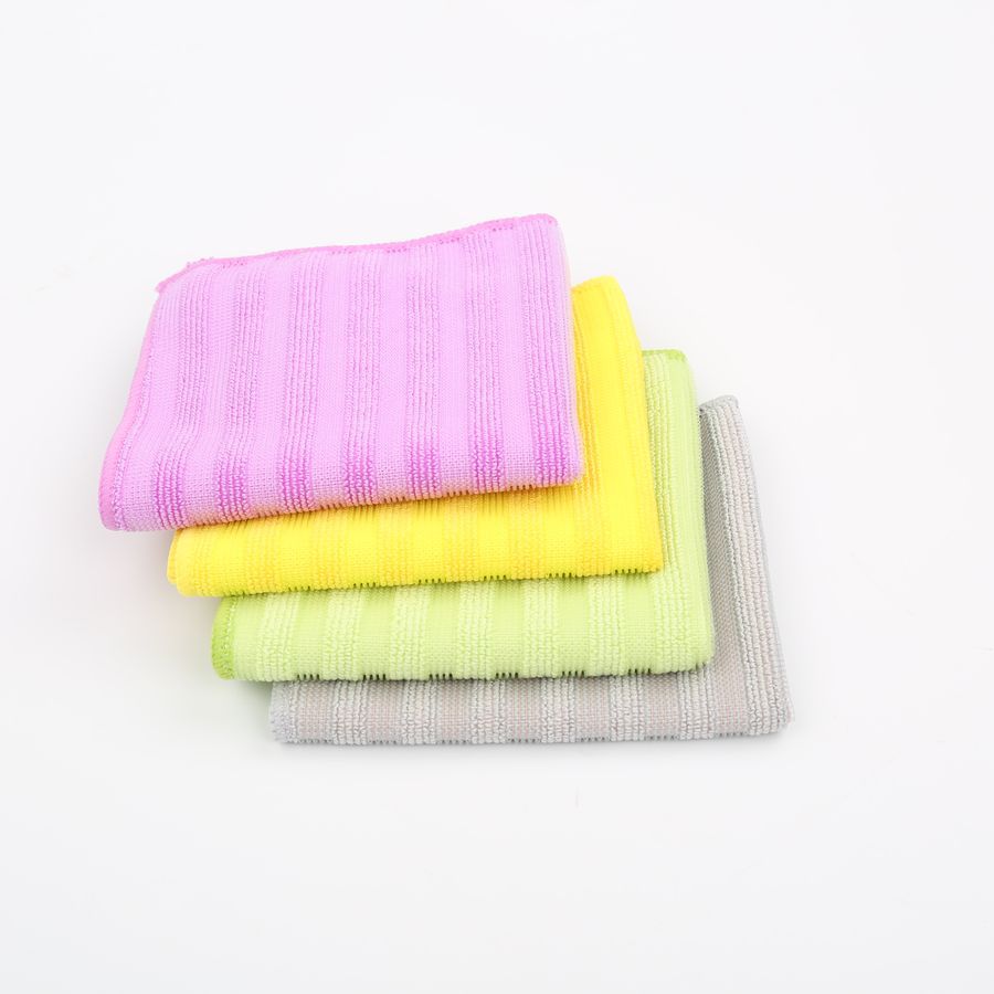 Yilusi Factory Direct sales of Kontel Five Plus Five Jacquard Superfine Fiber Large Pearl Towel Cloth/Dishcloths pic 5