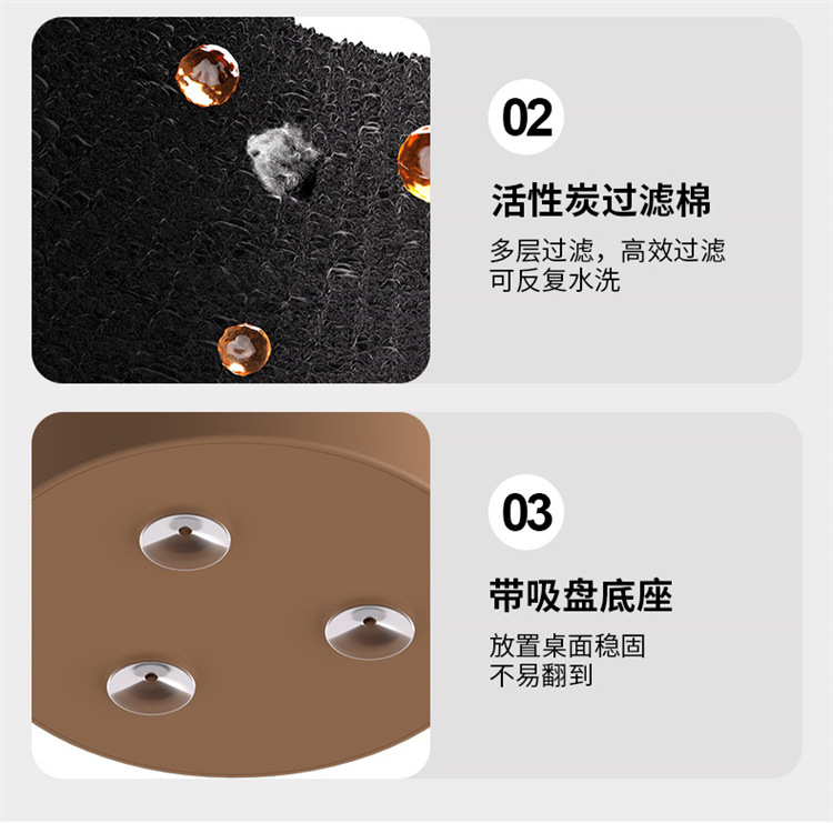 新款家用桌面抽油烟机小型台式移动式吸油烟机迷你便携吸油烟机详情28
