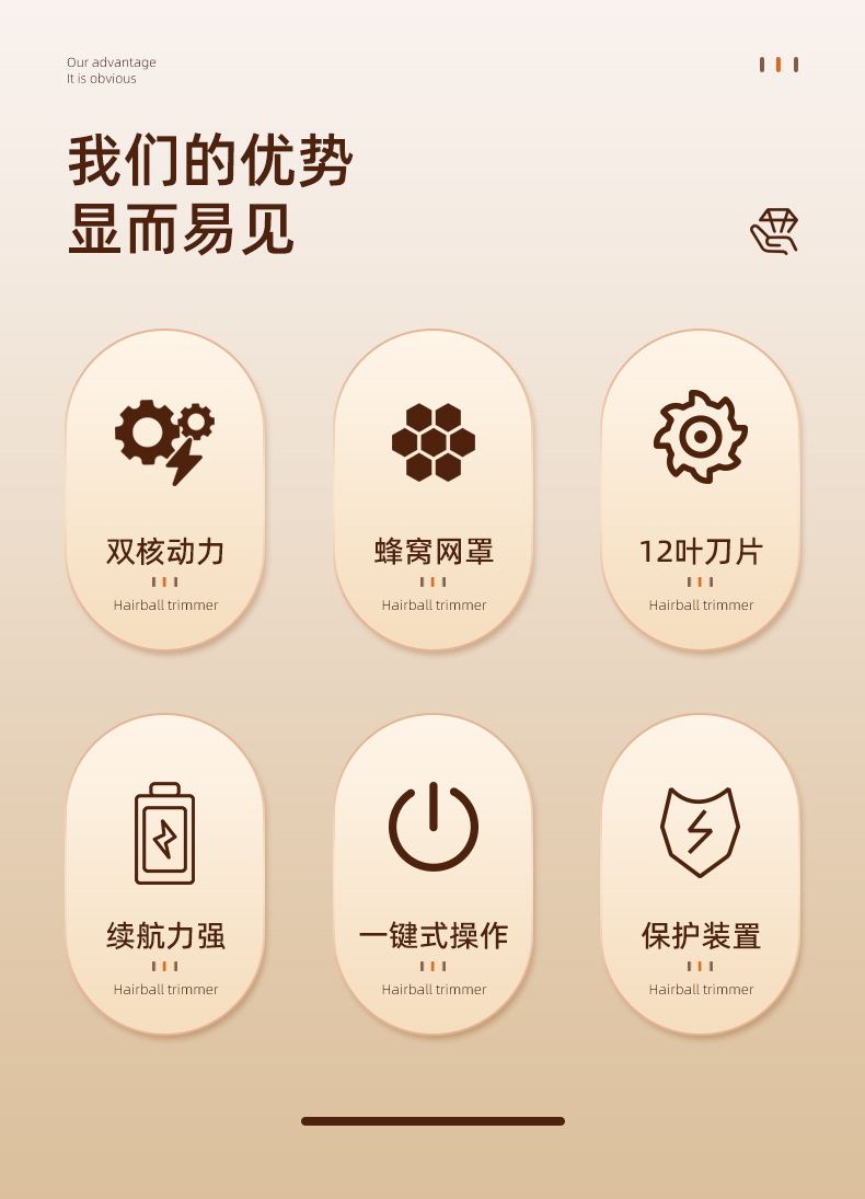 新款家用数显毛球修剪器USB直插双用衣服除球去毛球器毛衣剃毛器详情22