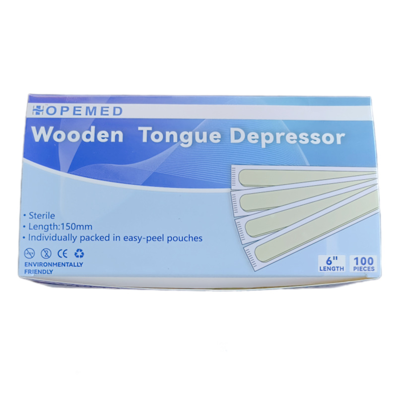 Grade A Wooden Tongue Depressor, single packaging for export pic 5