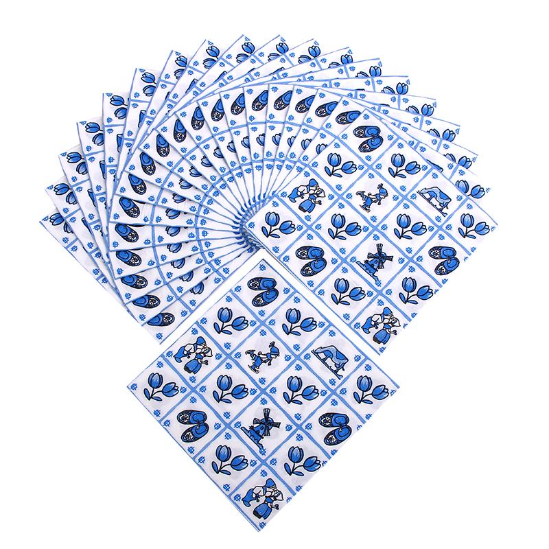花餐巾纸/彩色纸巾花手帕纸,厂家直销批发印详情2