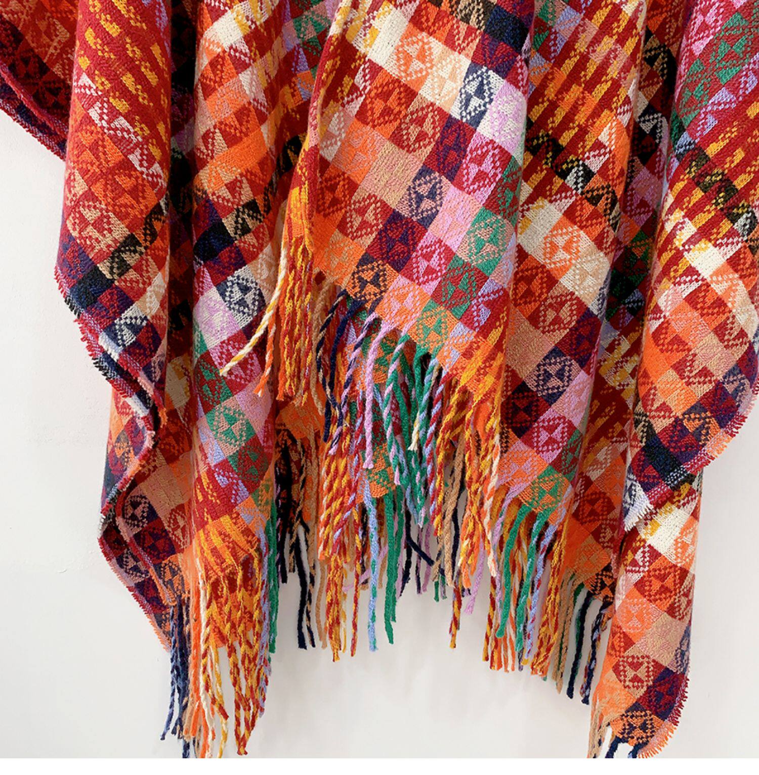 Wholesale of scarves, e-commerce live streaming, supply chain, new style shawls, ethnic style shawls pic 5