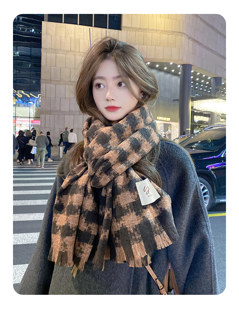 Cross-border scarf wholesale e-commerce supply 39-check series Dolag Chanel-style scarves pic 8