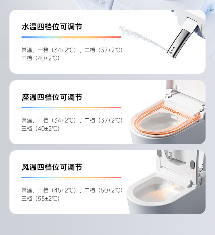 智能马桶坐便器全自动语音一体式电动家用无水压即热座便详情32