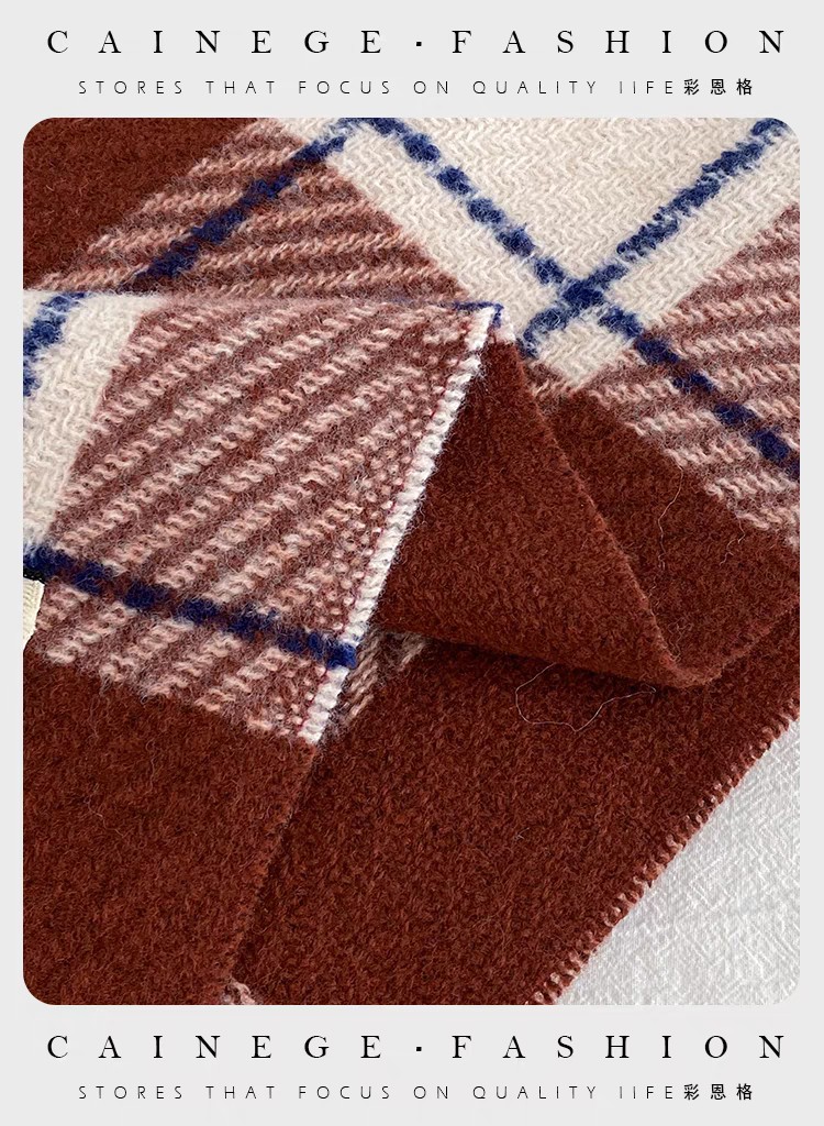 Wholesale e-commerce live-streaming supply chain for new cross-border export square twill cross-border scarves pic 9