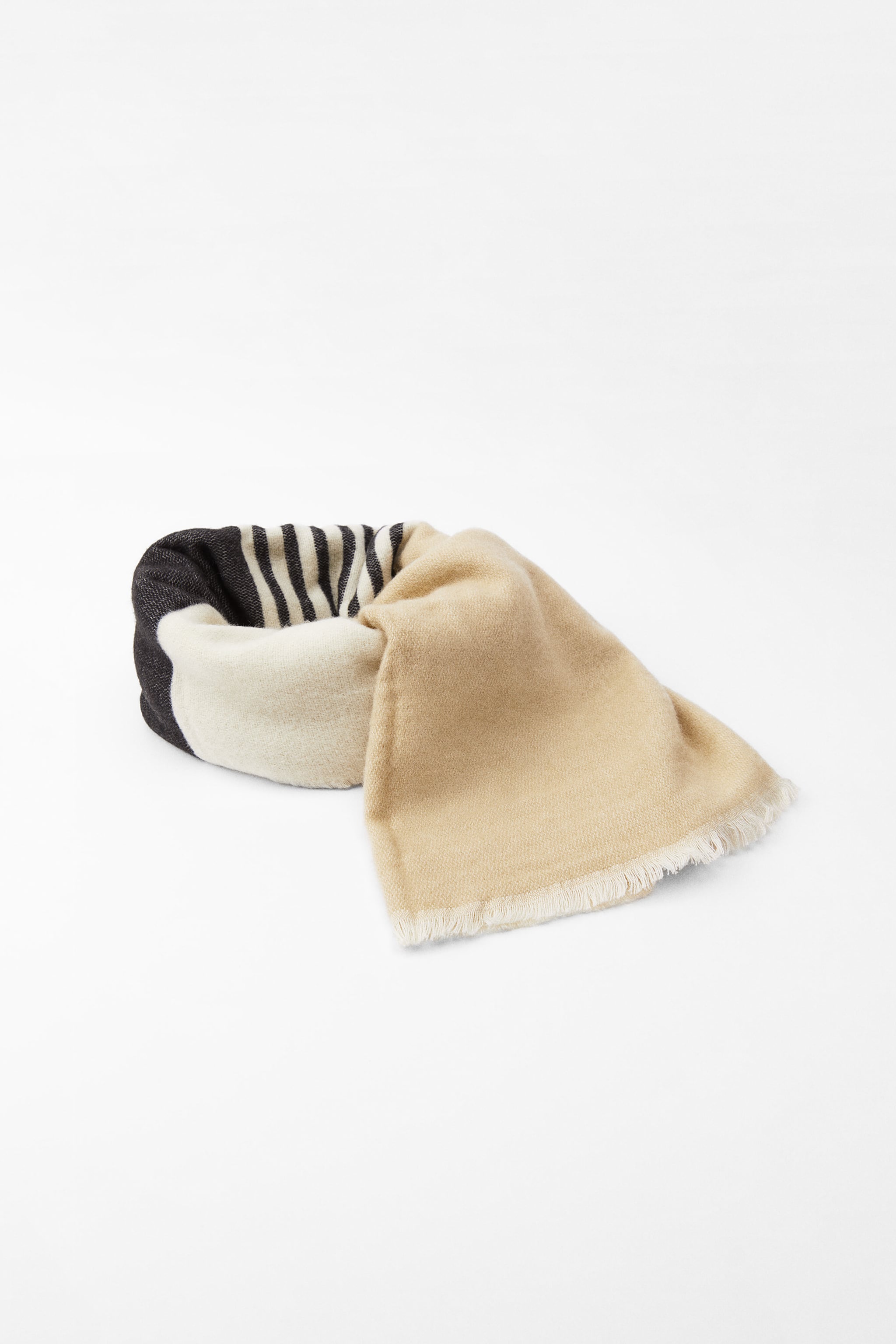 Cross-border scarf wholesale e-commerce live-streaming supply chain supply of new horizontal striped long scarves pic 3