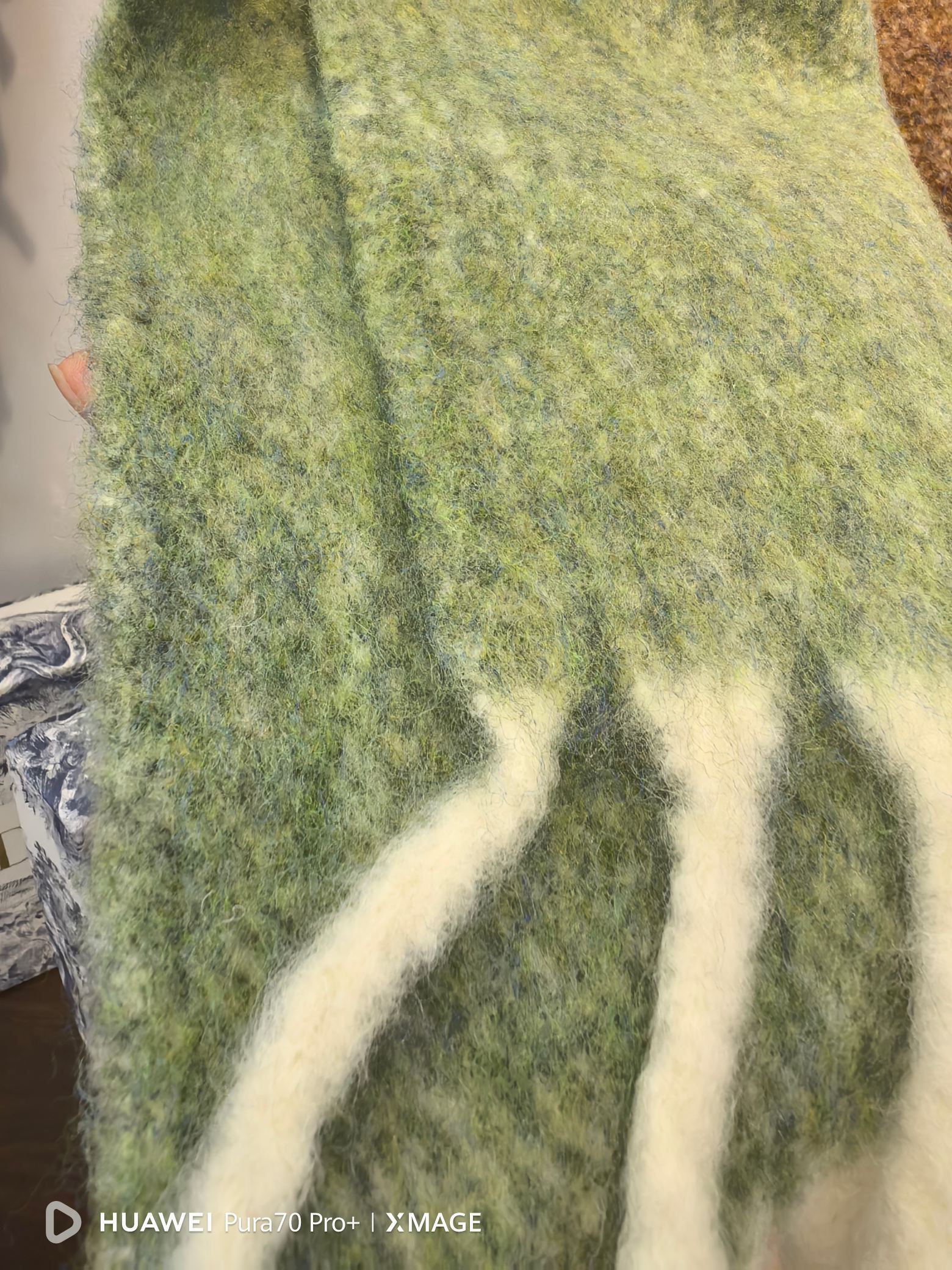 Cross-border scarf wholesale e-commerce live-streaming supply chain, vintage wool thick beard pic 7