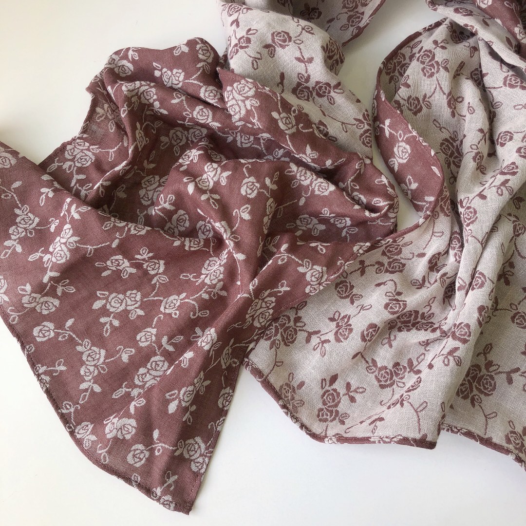 Wholesale of scarves, live-streaming e-commerce, supply of jacquard scarves, new artistic style scarves, linen scarves pic 4
