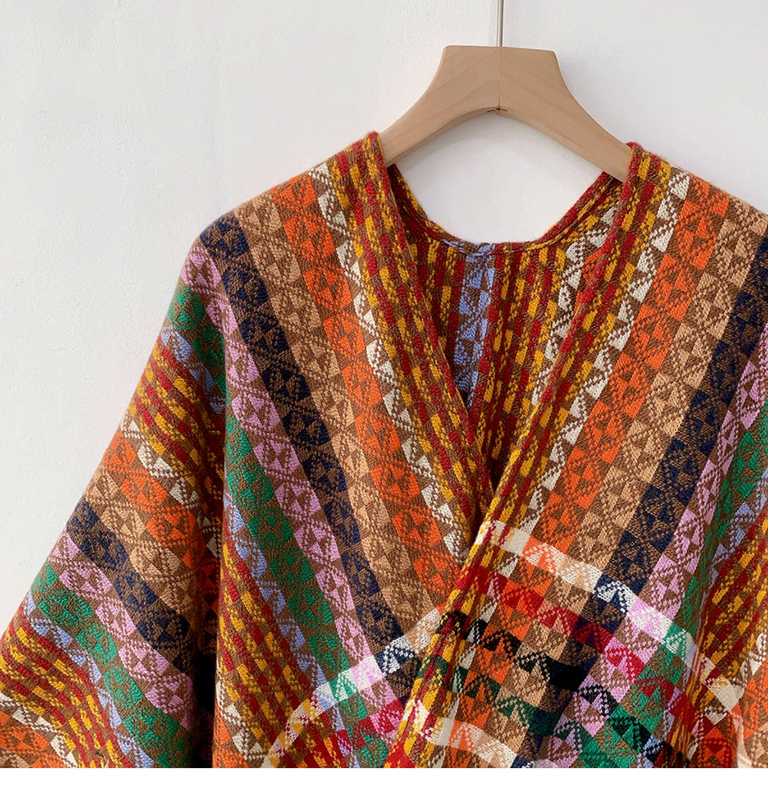 Wholesale of scarves, e-commerce live streaming, supply chain, new style shawls, ethnic style shawls pic 14