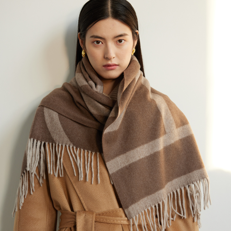 Cross-border scarf wholesale e-commerce live-streaming supply chain supply of new double-sided cashmere scarves pic 8