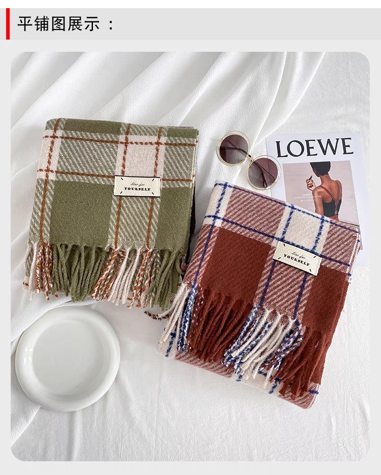 Wholesale e-commerce live-streaming supply chain for new cross-border export square twill cross-border scarves pic 8