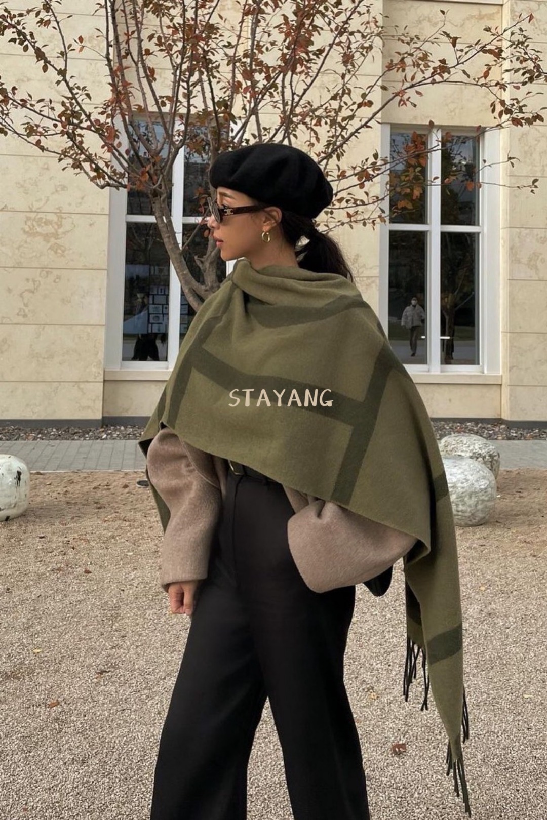 New cross-border scarf wholesale e-commerce live-streaming supply chain supply double-sided cashmere scarves pic 7