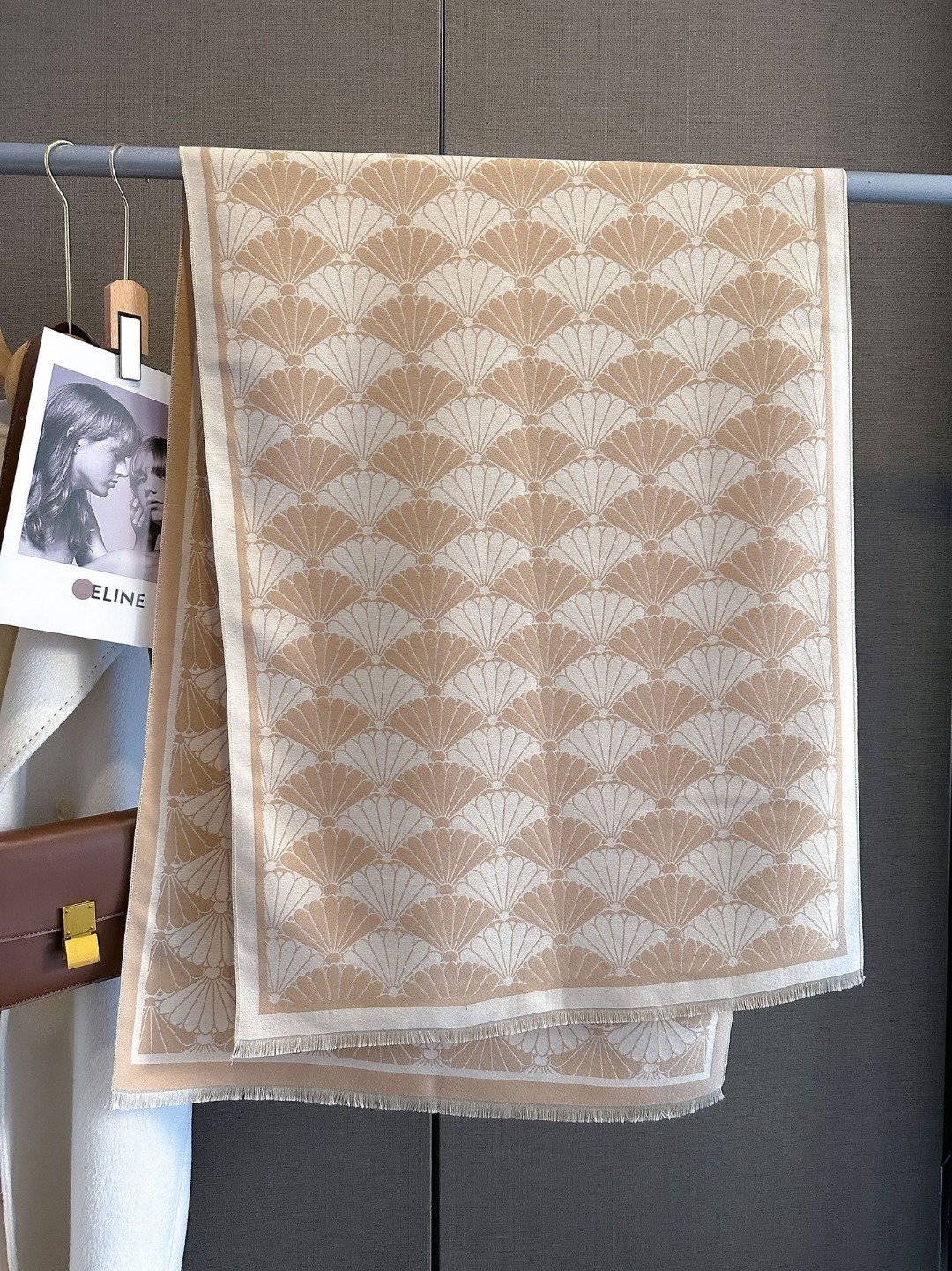 27 High-speed jacquard series Ginkgo leaf e-commerce live streaming supply chain cross-border scarf wholesale supply pic 6