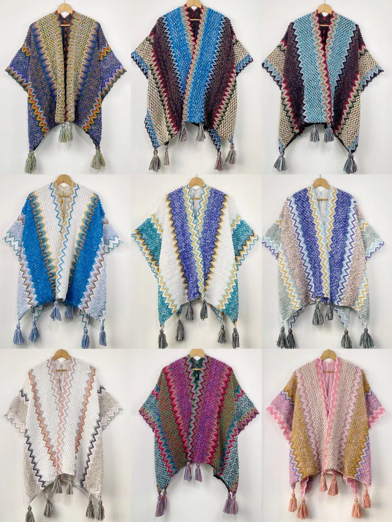 Cross-border scarf wholesale e-commerce live-streaming supply chain, ethnic style shawls pic 1