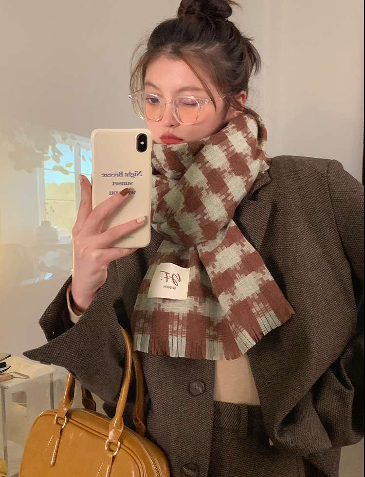 Cross-border scarf wholesale e-commerce supply 39-check series Dolag Chanel-style scarves pic 7