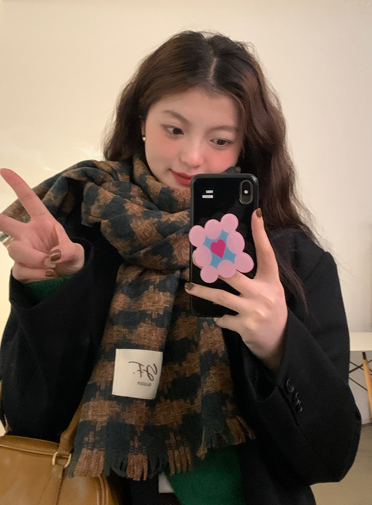 Cross-border scarf wholesale e-commerce supply 39-check series Dolag Chanel-style scarves pic 4