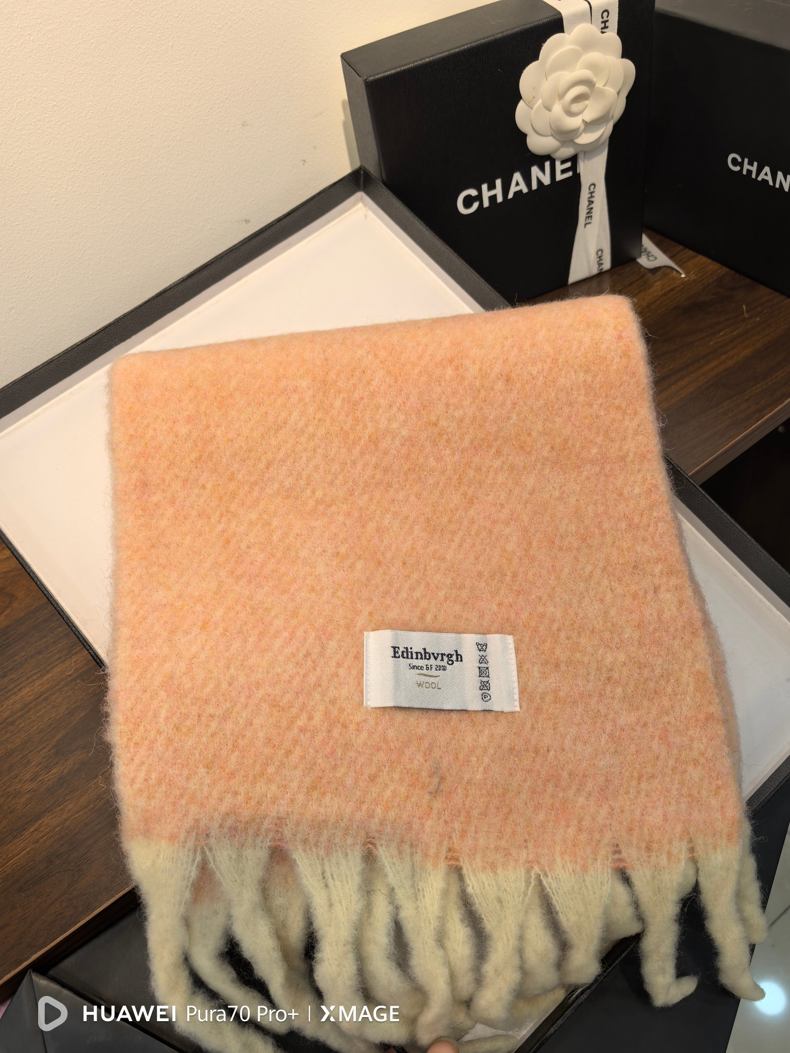 Cross-border scarf wholesale e-commerce live-streaming supply chain, vintage wool thick beard pic 2