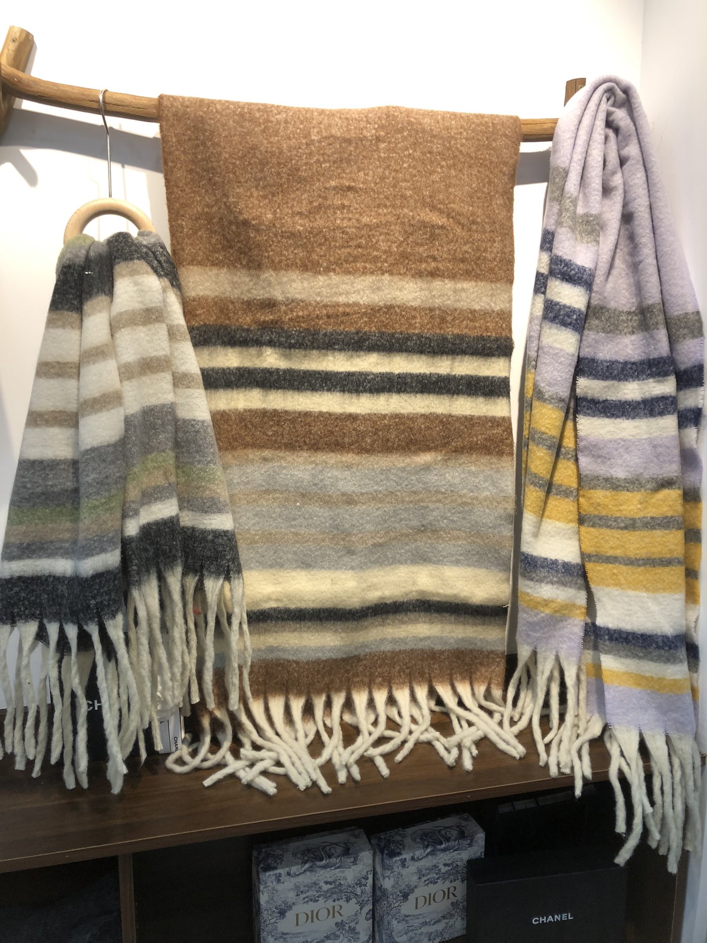 Cross-border scarf wholesale e-commerce platform 88 Cotton Candy series horizontal thick beard Scarves live-streaming supply chain pic 5