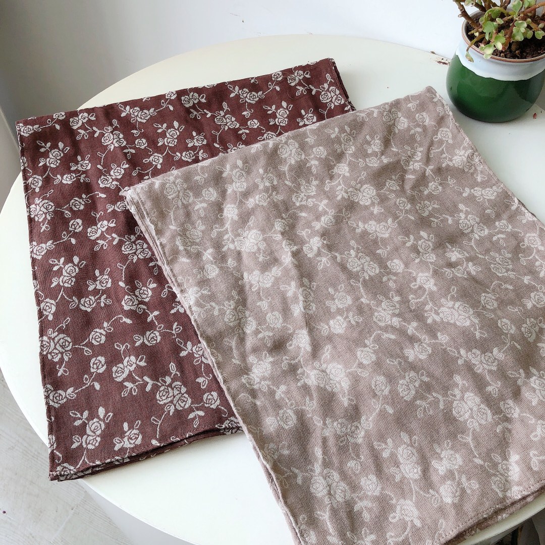 Wholesale of scarves, live-streaming e-commerce, supply of jacquard scarves, new artistic style scarves, linen scarves pic 1