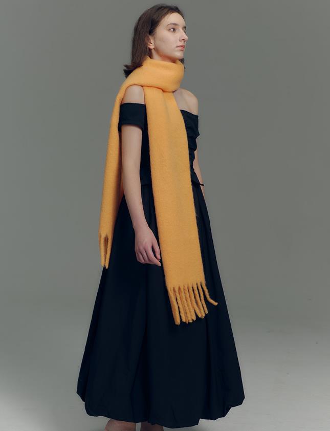 Cross-border scarf wholesale e-commerce live streaming supply chain new in stock 08 wool series, single color wool pic 4