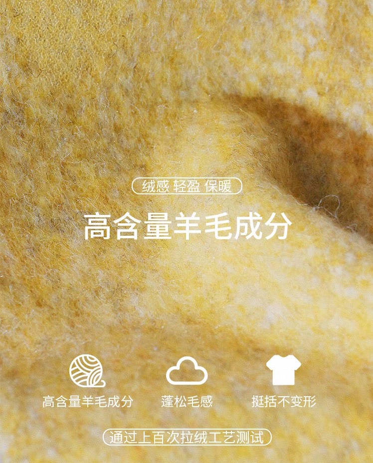 Wholesale of new vintage alpaca wool coarse beard scarves in stock for export, e-commerce live streaming supply chain pic 8