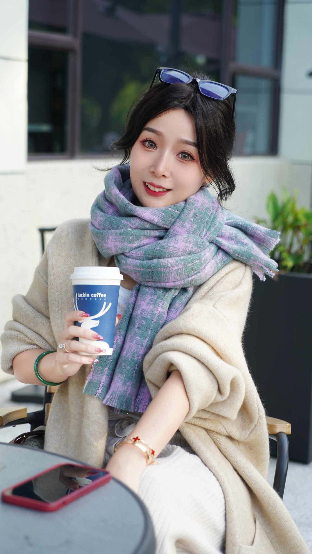 Cross-border scarf wholesale, new 40-loop yarn series, dreamy country style, e-commerce live streaming supply chain pic 3
